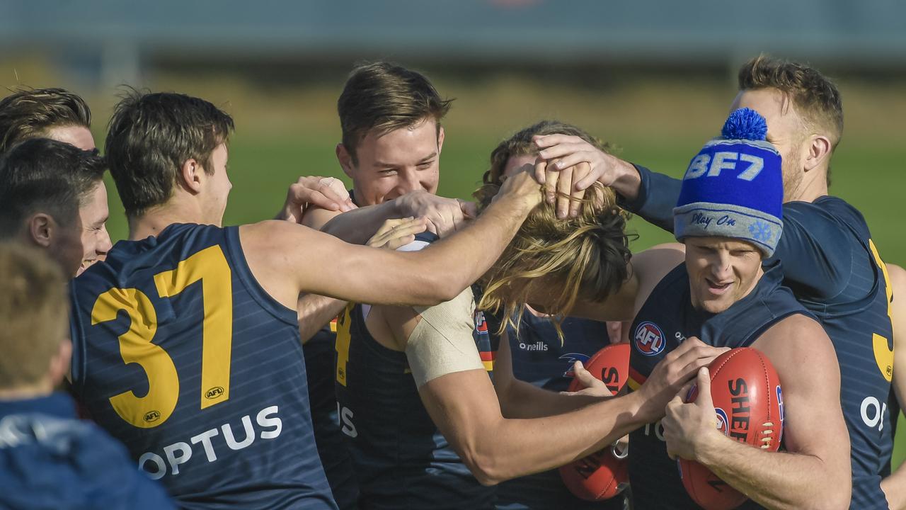 Worrell after he found out he was making his debut. Picture: Roy VanDerVegt