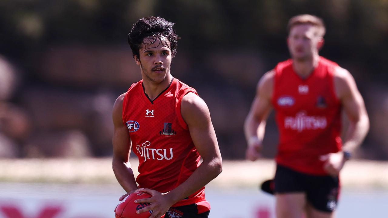 Alwyn Davey during the Bombers’ intra club Picture: Michael Klein