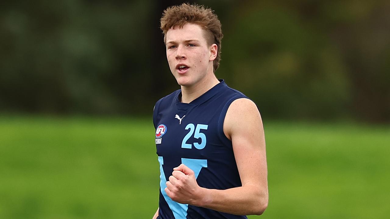 Logan Morris is a strong-marking mid-sized forward. Picture: Getty Images