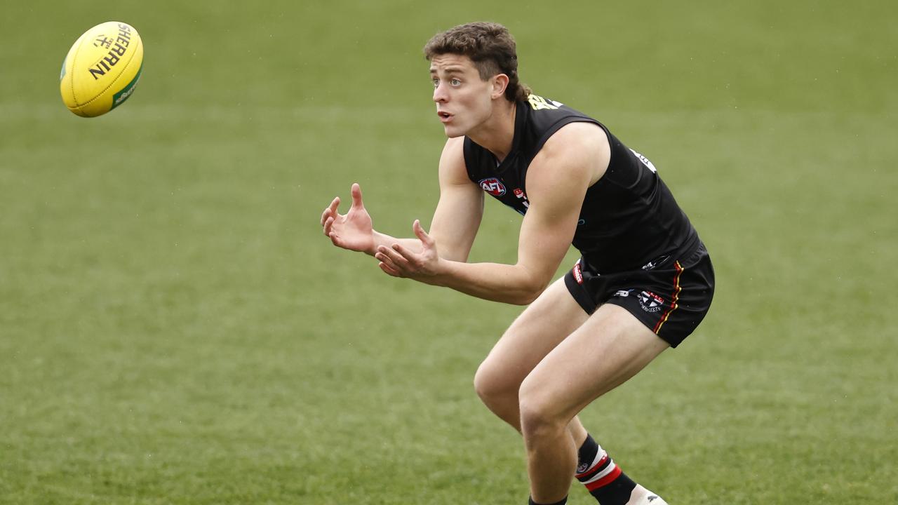 Nick Coffield at Saints training in August. Picture: Darrian Traynor/Getty Images