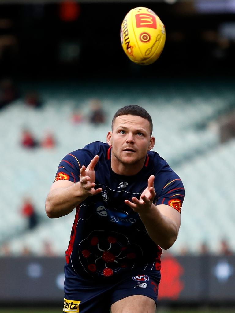 Steven May has been missing from the Demons line up through injury. Picture: Getty Images