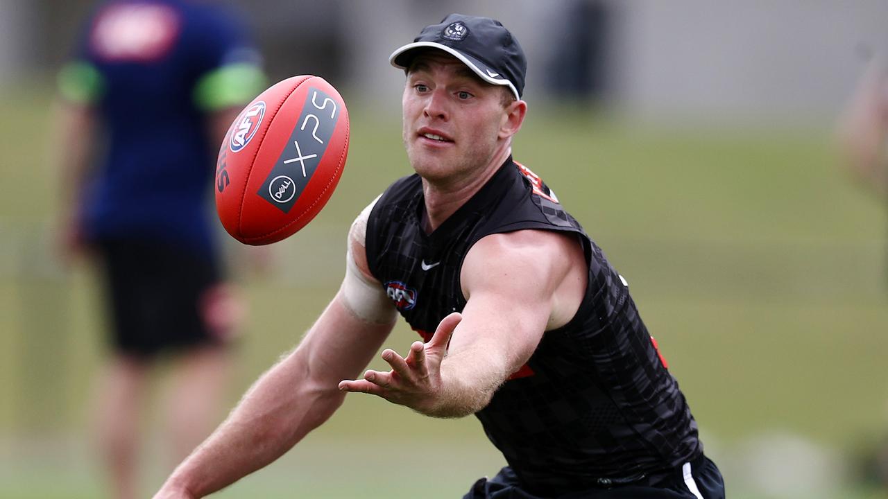 The Pies boosted their midfield stocks with former Brownlow medallist Tom Mitchell. Picture: Michael Klein