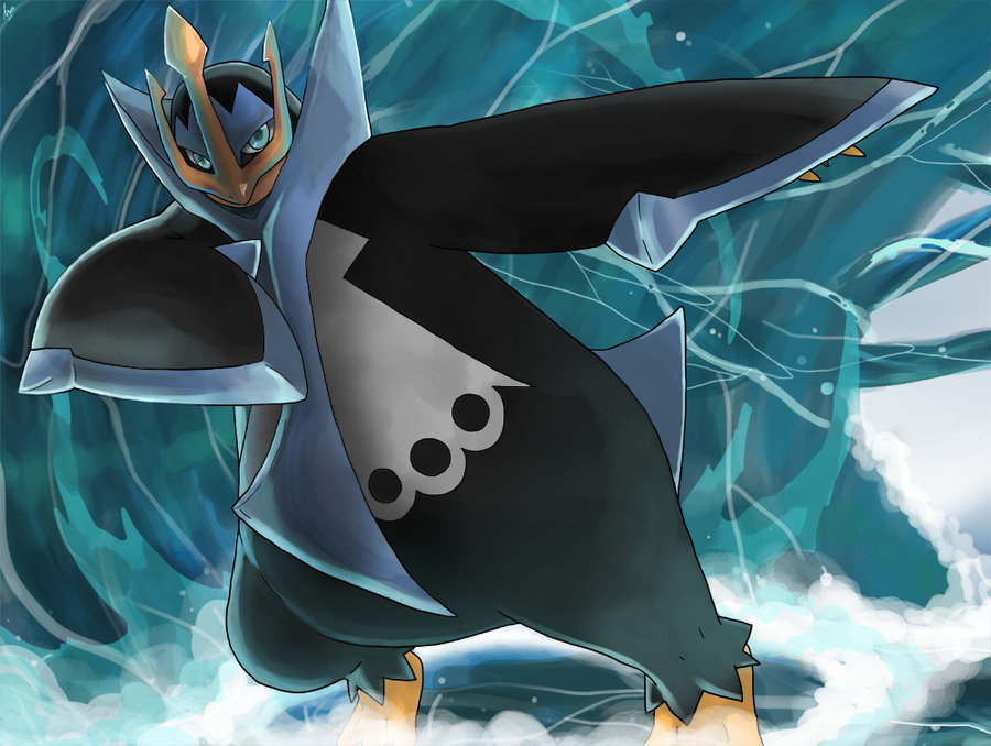 Empoleon_used_Surf_by_seiryuuden.jpg