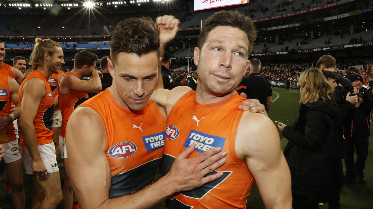 Will the Giants get revenge to kick off 2024? (Photo by Darrian Traynor/AFL Photos/via Getty Images)