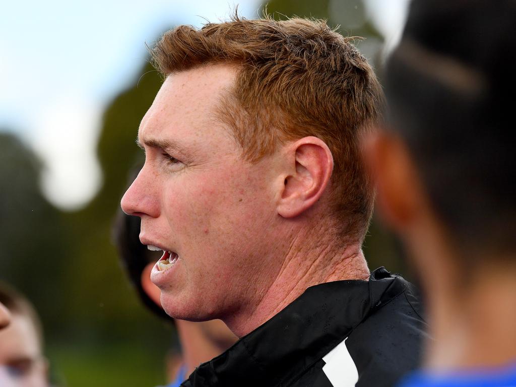 North Melbourne VFL coach Tom Lynch says Sam Lowson is the most dynamic player in the competition. Picture: Josh Chadwick/Getty Images