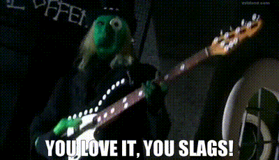 YARN | You love it, you slags! | The Mighty Boosh: Hitcher S01E08 | Video  gifs by quotes | 3554695c | 紗