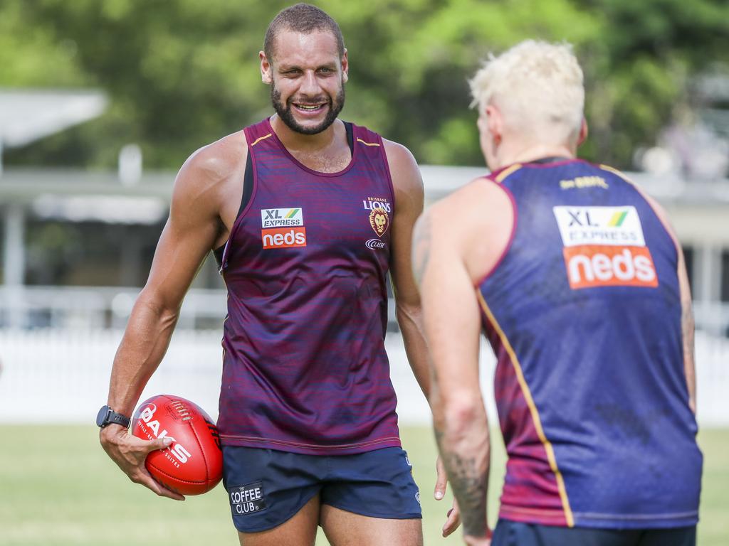 Cam Ellis-Yolmen still maintains a good relationship with Lions players and staff. Picture: AAP Image/Glenn Hunt.