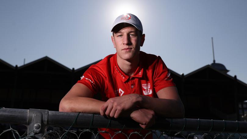 AFL draft prospect Tom Bell.