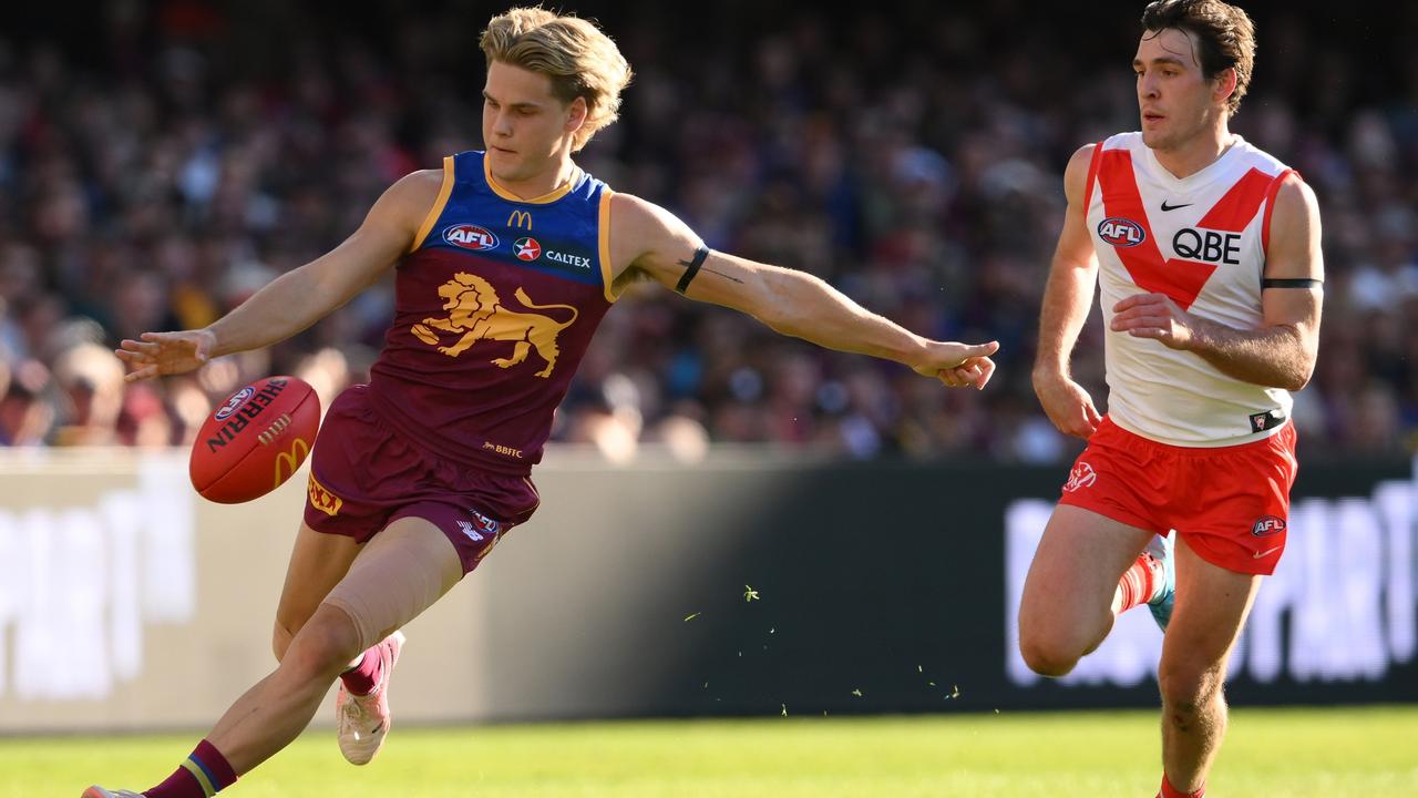 Will Ashcroft says he will only get better with more games under his belt. Picture: Matt Roberts/AFL Photos/via Getty Images