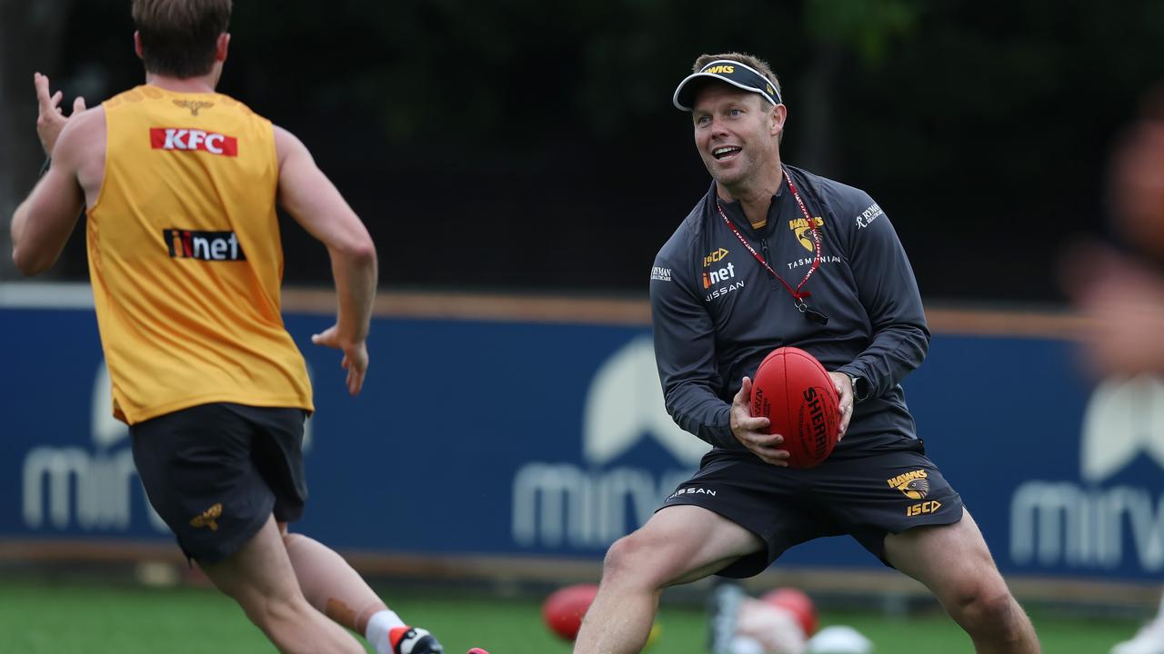 Sam Mitchell’s Hawks could surprise plenty. Pic: Michael Klein