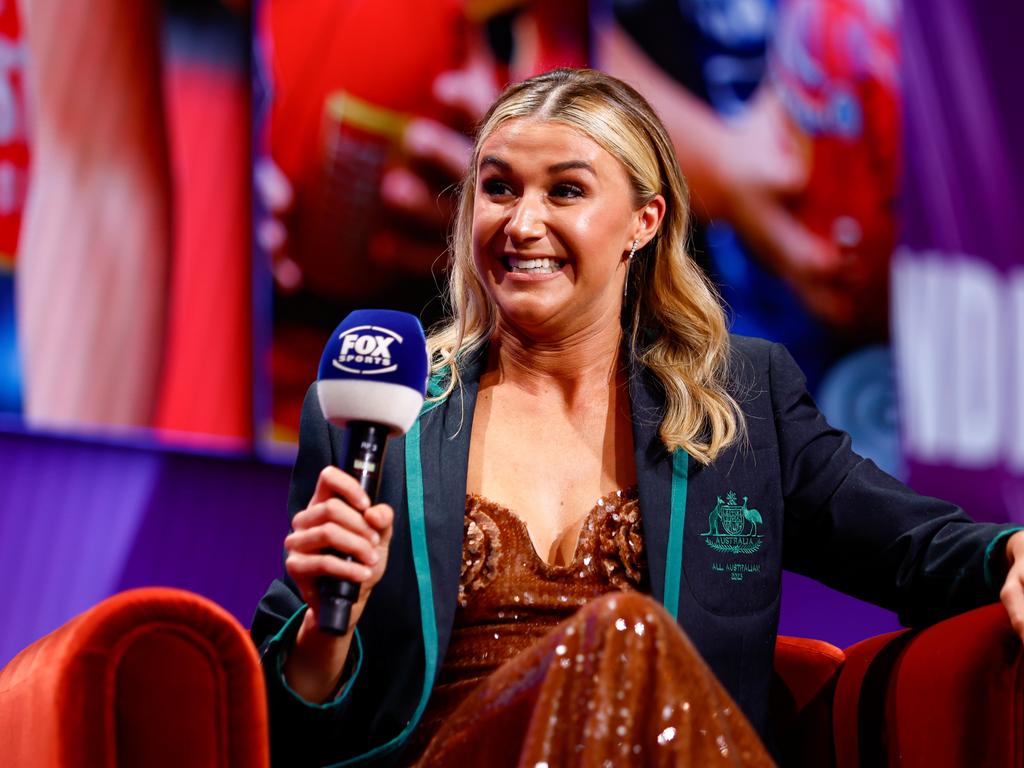 Freo’s all-Australian defender Emma O'Driscoll was second in the best and fairest by a solitary vote. Picture: Dylan Burns/AFL Photos via Getty Images