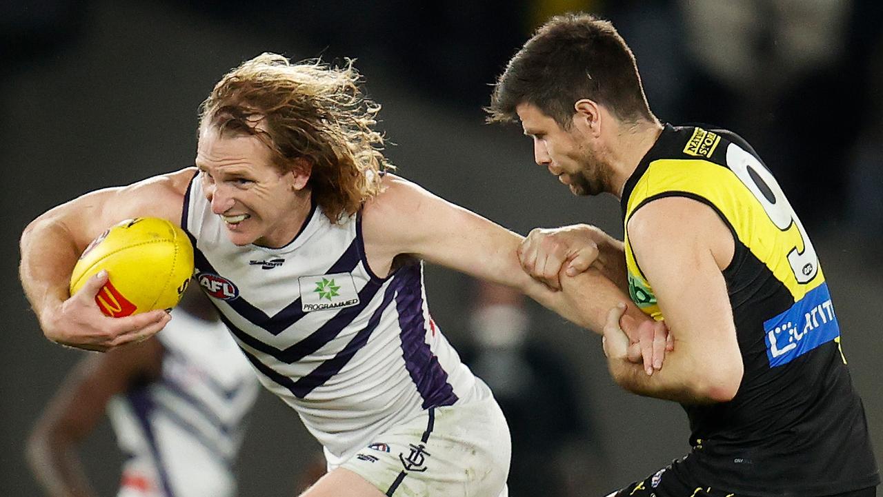 Former Fremantle player [PLAYERCARD]David Mundy[/PLAYERCARD] is heading back home to Seymour next year. Photo by Michael Willson/AFL Photos via Getty Images