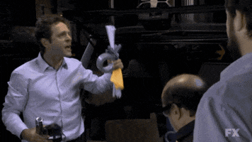 Always Sunny Golden God GIF by hero0fwar