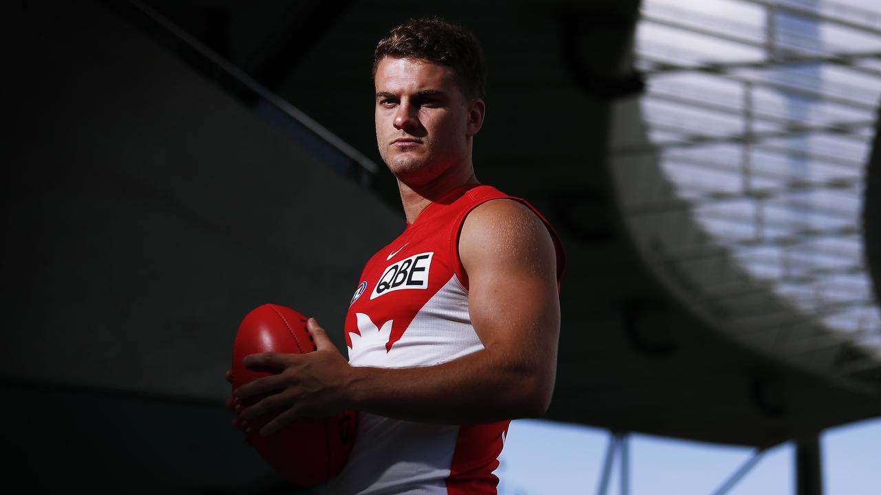 Sydney Swans star Tom Papley opens up on family and his love for the Bloods. Picture: Sam Ruttyn