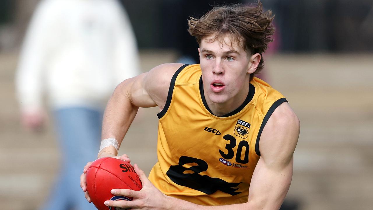 Daniel Curtin’s manager says West Coast should select him at pick 1. Picture: Getty Images