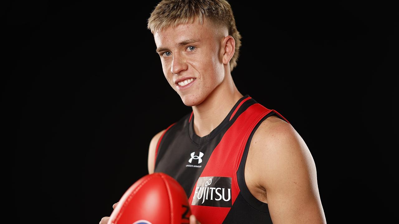 Nate Caddy was snapped up by the Bombers. Picture: Getty Images