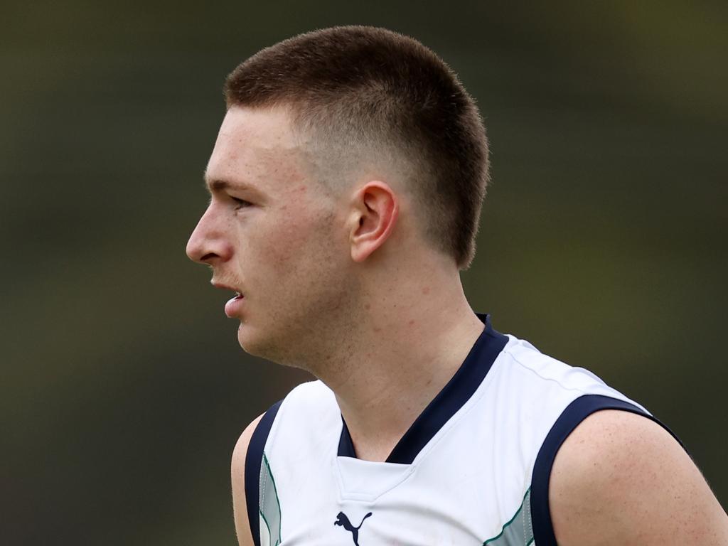 Cooper Hynes dominated the Coates Talent League. (Photo by Will Russell/AFL Photos/via Getty Images)