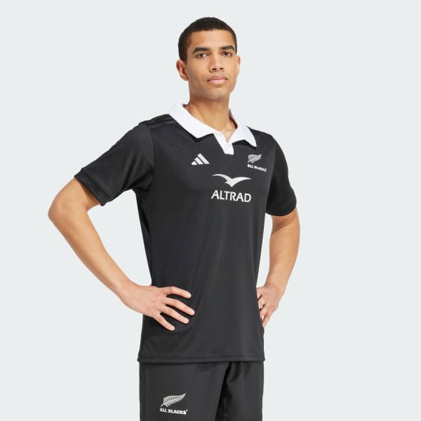 Black All Blacks Rugby AEROREADY Short Sleeve Jersey