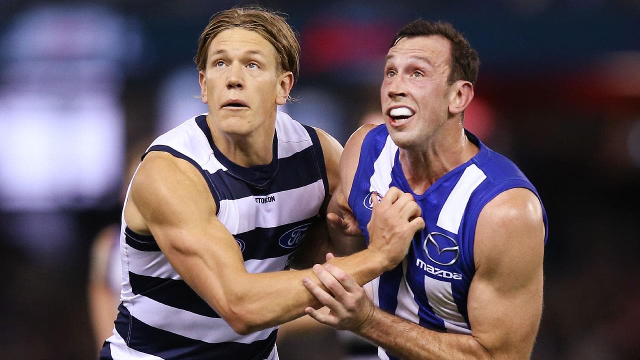 Todd Goldstein is reportedly still on Geelong’s radar. Photo: Michael Dodge/Getty Images.