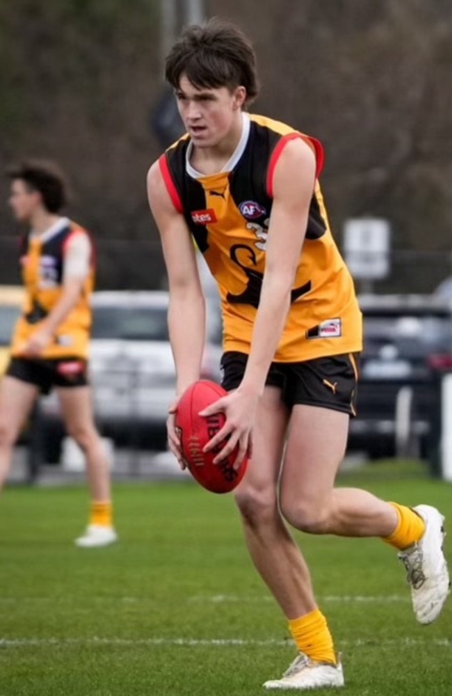 Sam Toner arrived on the Coates Talent League scene with the bang of 10 goals in three outings.