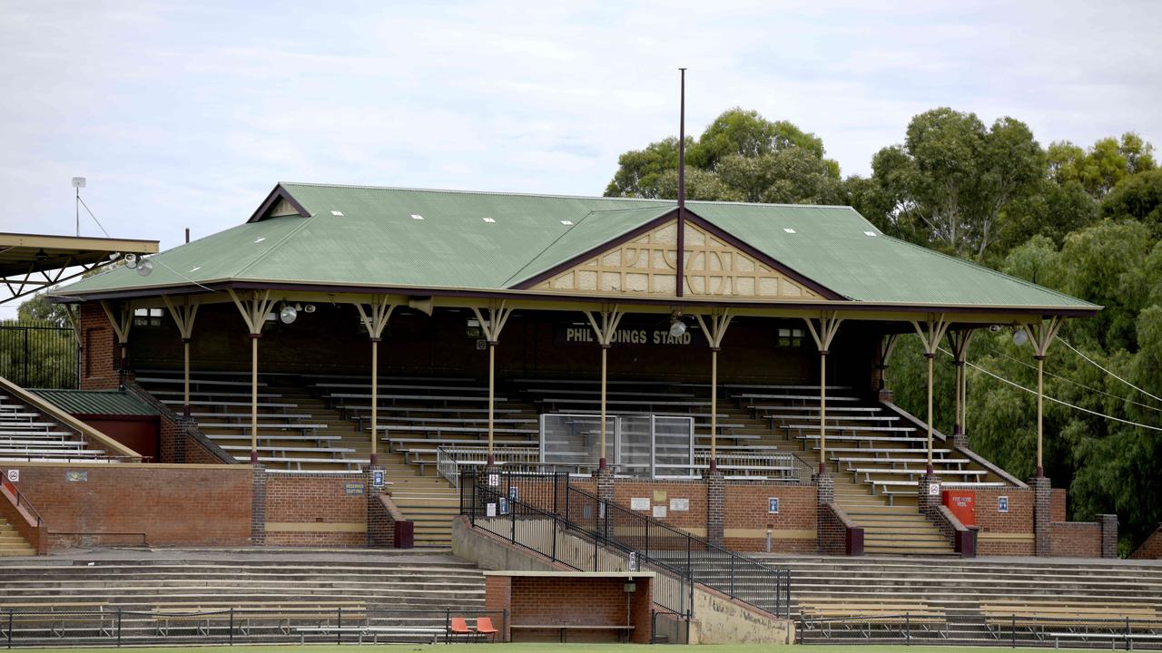 Thebarton Oval, which t he Adelaide Crows want as their new home. Picture: Naomi Jellicoe