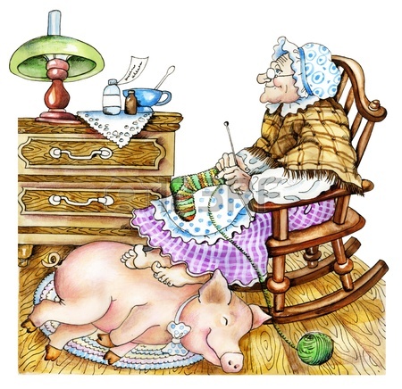 18085690-granny-with-a-pig-hand-drawn-cartoon-illustration-old-woman-knits-a-stocking-she-warms-her-feet-upon.jpg