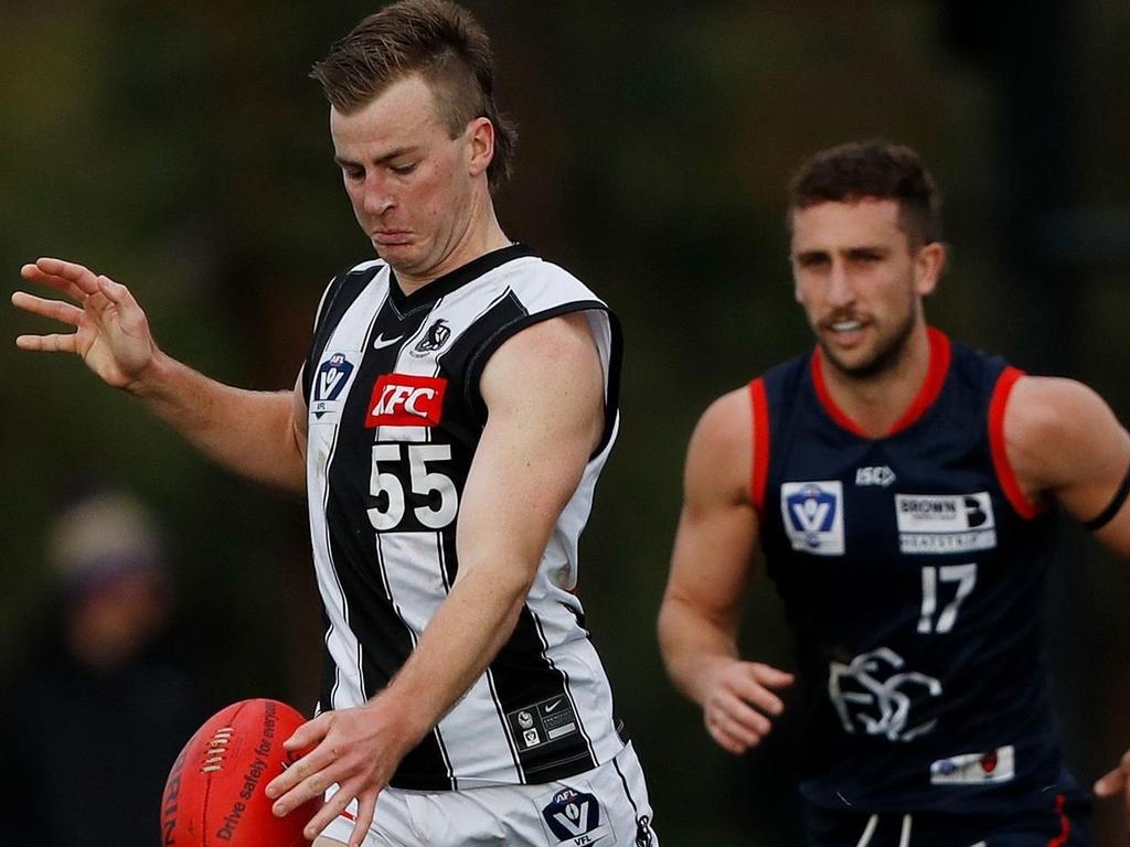 Campbell Hustwaite of Collingwood VFL.