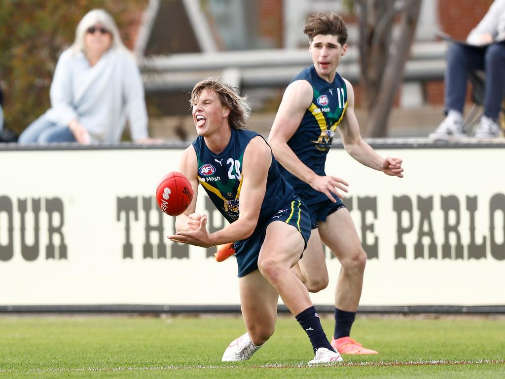 Josh Smillie had 27 disposals. Picture: Getty Images